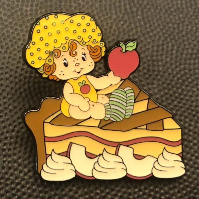 Strawberry Shortcake pin Apple Dumpling baby pie yellow bonnet girl Loungefly