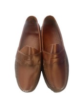 Vintage Dexter USA Made Leather Sole Penny Loafers Men’s 9 EEE Extra Wide Brown