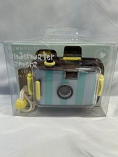 Sunnylife Underwater Camera Blue green Stripes Design Waterproof New In Package
