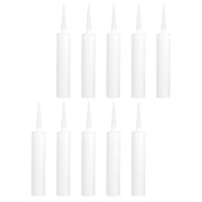 10 Pcs Sealant Caulking Tubes Refillable Empty Caulk Tubes For Household Use