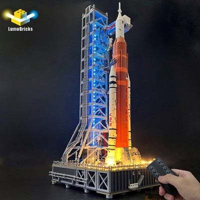 LED Licht Kit für LEGO NASA Artemis Space Launch System 10341 Licht Set (Remote)