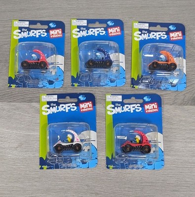 Peyo 2013 Schlümpfe Autos Konvolut 5 Buggys | mit Schlumpf / Schlumpfine Figur | NEU