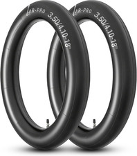 3.50/4.10-18 Dirt Bike Inner Tubes with TR4 Straight Valve, Universal Heavy Duty