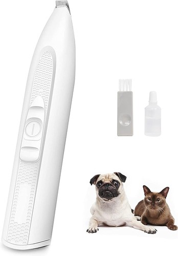 Electric Mini Pet Grooming Clippers (White)