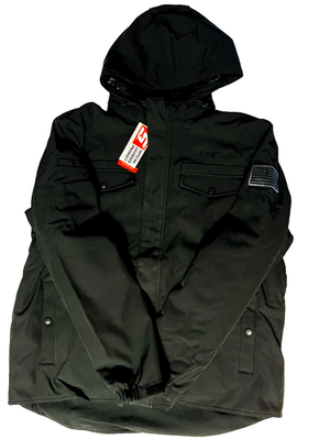 Snap-on 黒 ジャケット NEW* Snap-on Tools Jacket XL *BLACK* Hooded, Insulated, 2024-25