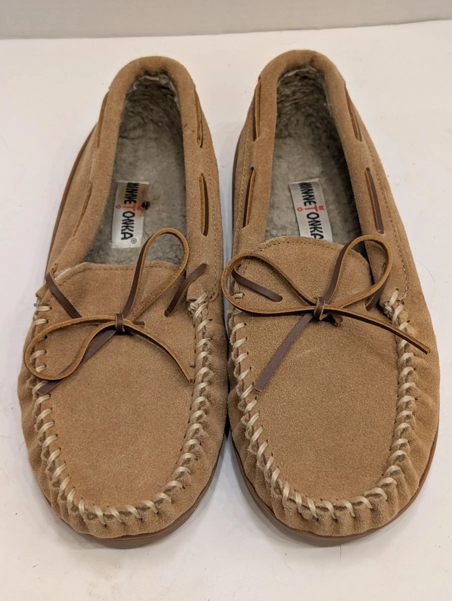Minnetonka Moccasin Moccasin Slippers for Men for sale | eBay display picture 2