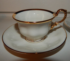 Carl Tiels C.T. Altwasser Schlesien Goldrand Mokkatasse / Espressotasse; mehr da