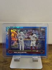 2025 Topps Series 1 Middle-Infield Maestros Blue Foil /150 #295 Elly De La Cruz