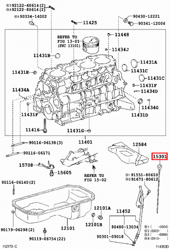 Genuine Prado KZJ95 KZJ90 KZJ120 1KZ Engine Oil Level Dipstick - Picture 8 of 20
