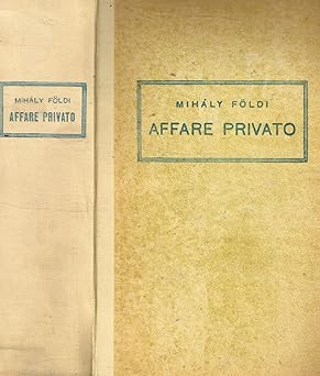 Private Deal [Paperback] Mihaly Foldi