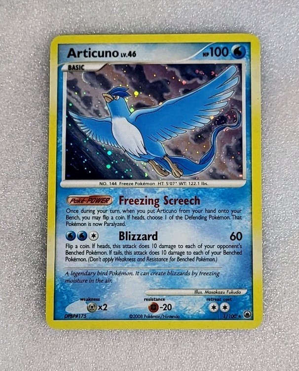 Articuno 1/100 MP/LP DPBP#175 Majestic Dawn Holo Pokemon TCG