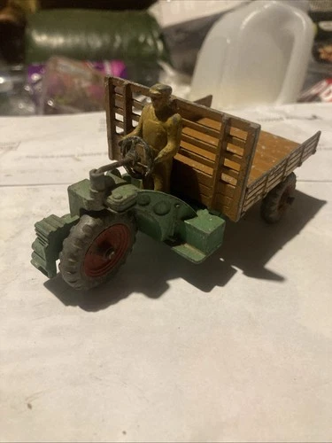 1950s Vintage Dinky Toys Motocart 27g