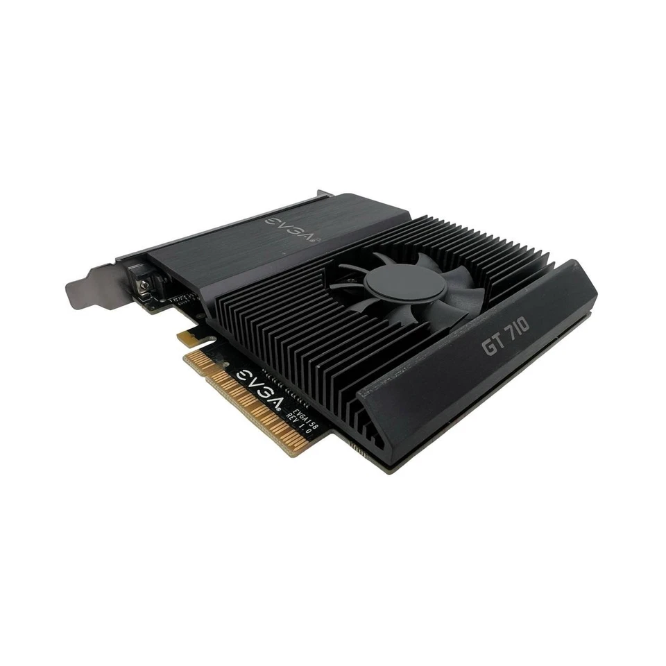 EVGA GeForce GT 710 2GB DDR3 Video Graphics Card 02G-P3-2717-KR - Image 3 of 4