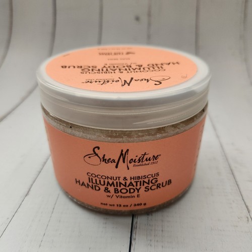 Shea Moisture Coconut & Hibiscus Hand & Body Scrub, 12 fl oz