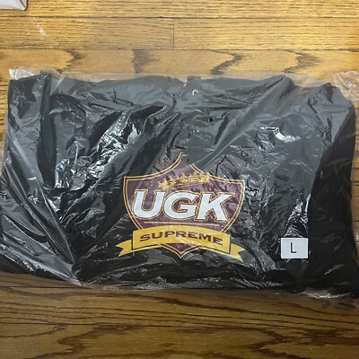 【本物保証 /関税・送料無料】Supreme UGK Hooded Sweatshirt Supreme UGK Hooded Sweatshirt Black Size: Large | eBay