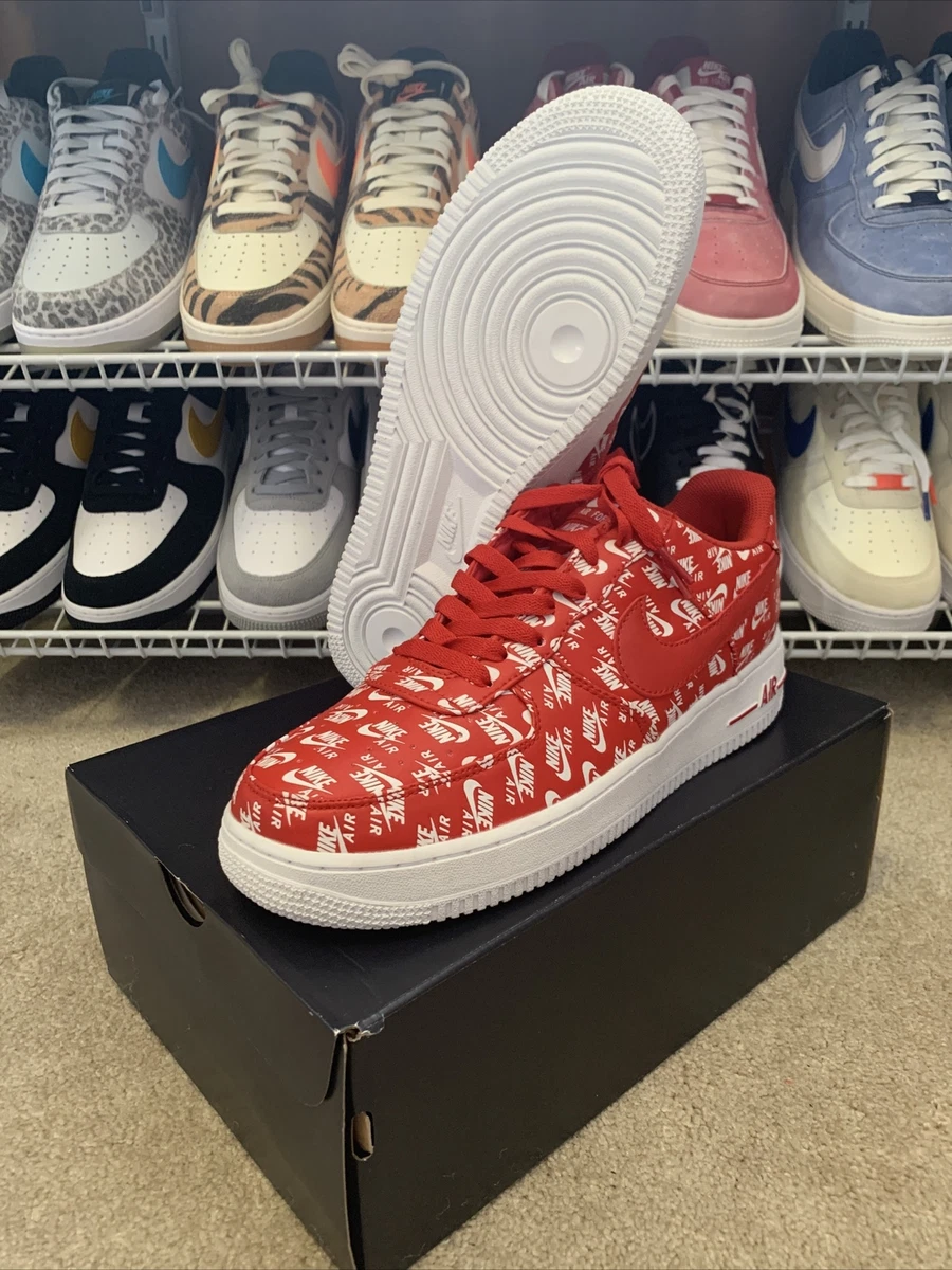 Nike air force 1 07 store qs red