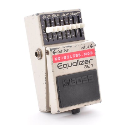 Boss GE-7 Modified Noiseless Equalizer MIJ 1984 Effects