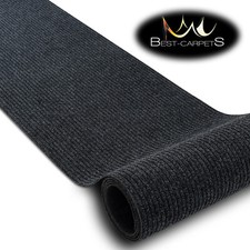 Hall Runners DOOR MATS GIN Liverpool lines anthracite Non-Slip width 80-400 cm