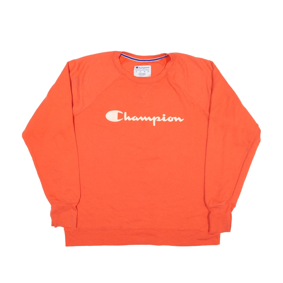 Orange champion sweatshirt clearance women's