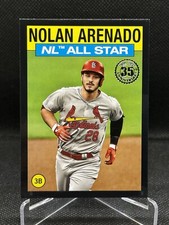 2021 Topps 1986 Topps All-Star Baseball Black /299 Nolan Arenado #86AS38