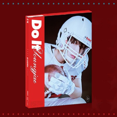GOT7 YOUNGJAE [DO IT] 1st Full Album RED CD+Photo Book+5 Sticker+2 Card+Poster