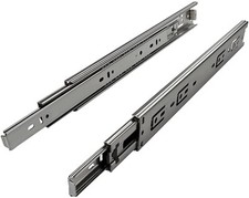 Guide scorrevoli a sfere per cassetti ad ESTRAZIONE TOTALE - portata 50 kg