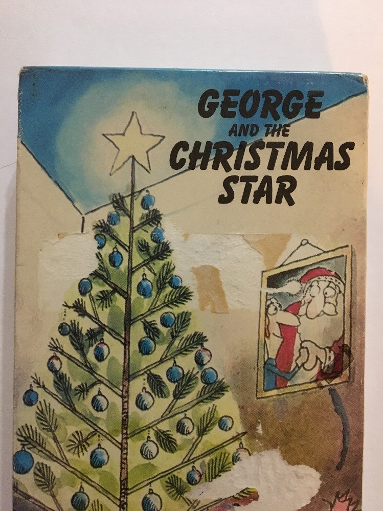 GEORGE and the CHRISTMAS STAR(1985 VHS)RARE VINTAGE COLLECTIBLE