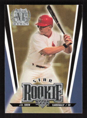 1999 Upper Deck #10 J.D. Drew Star Rookie St. Louis Cardinals