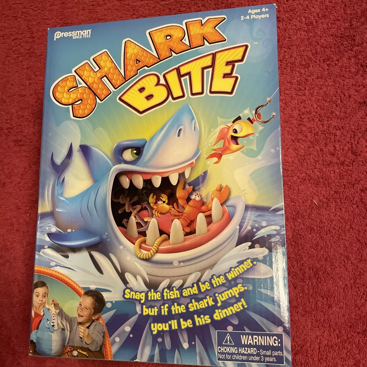 Pressman Toys Shark Bite Game (2-4 Players) 