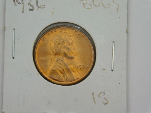 1936 Lincoln Head Cent BU Red Condition (945)