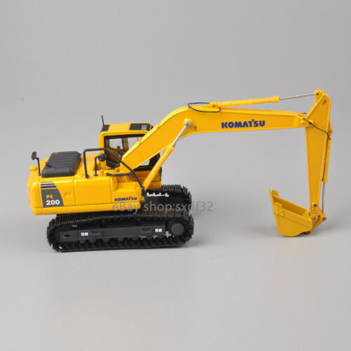 1/50 Diecast Truck Komatsu PC200 Excavator Vehicle Model Alloy Construction Toys - Picture 3 of 10