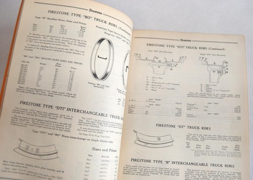 Super Rare 1929 Official Catalog of Genuine Wheels, Rims & Parts Book, Borbein - Picture 5 of 7