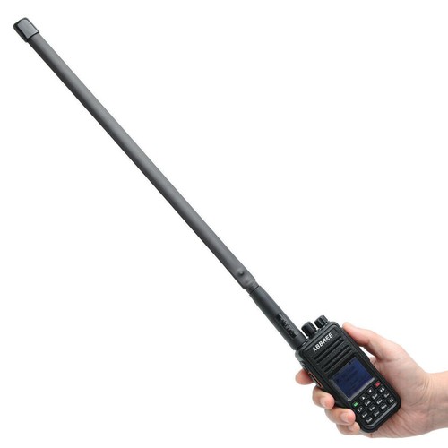 144/430MHz Dual Band VHF/UHF SMA-Male Antenna For YAESU Kenwood Two Way Radio - Zdjęcie 5 z 11