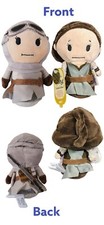 Set of 2 - Hallmark Itty Bittys Star Wars  Rey  4.5  Plush Toy - Limited Edition