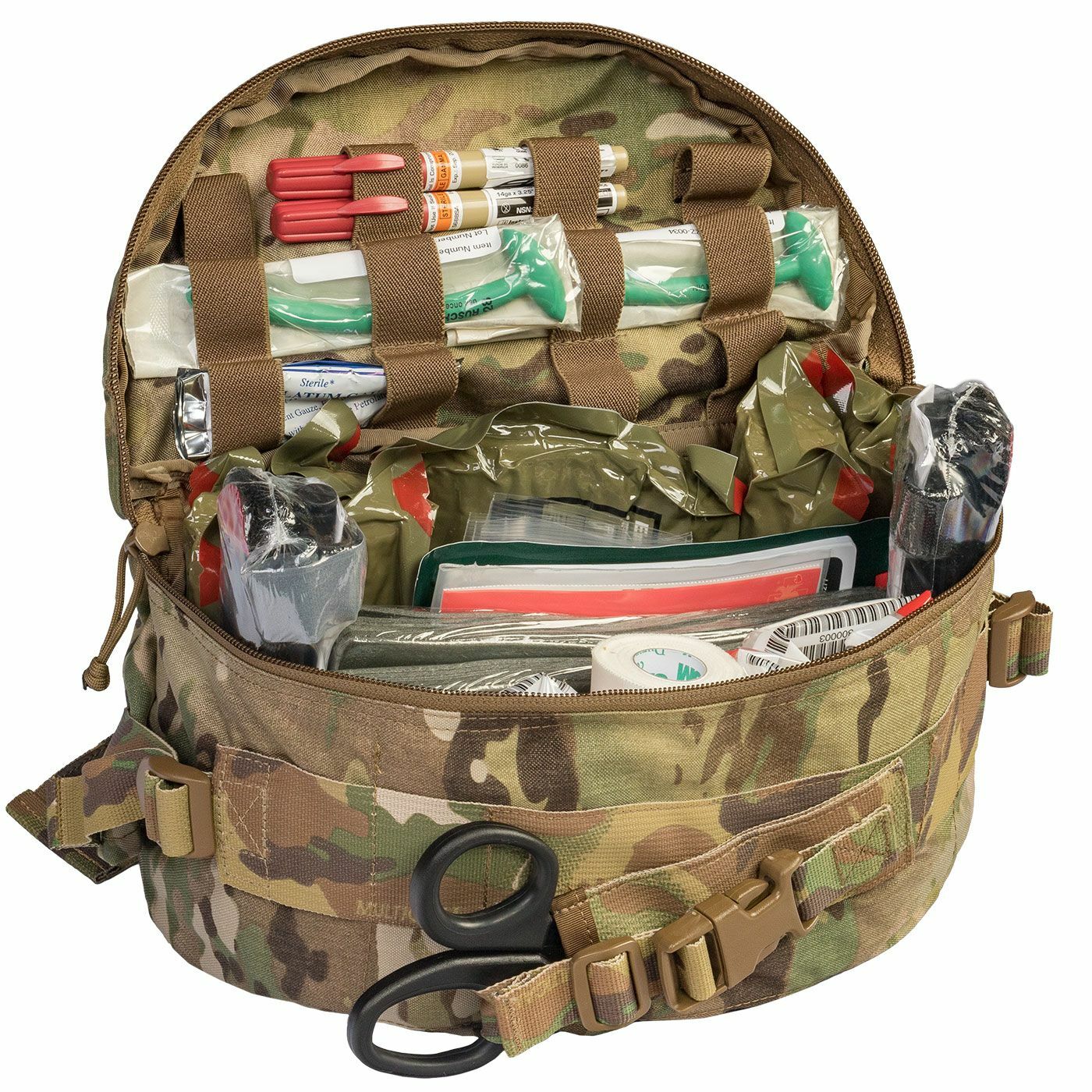 North American Rescue CCRK Squad Kit Fully Stocked w/ 2 CAT Tourniquets