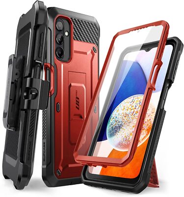 For SamsungGalaxy A14 5G, SUPCASE Rugged Case Belt-Clip & Kickstand Screen Cover