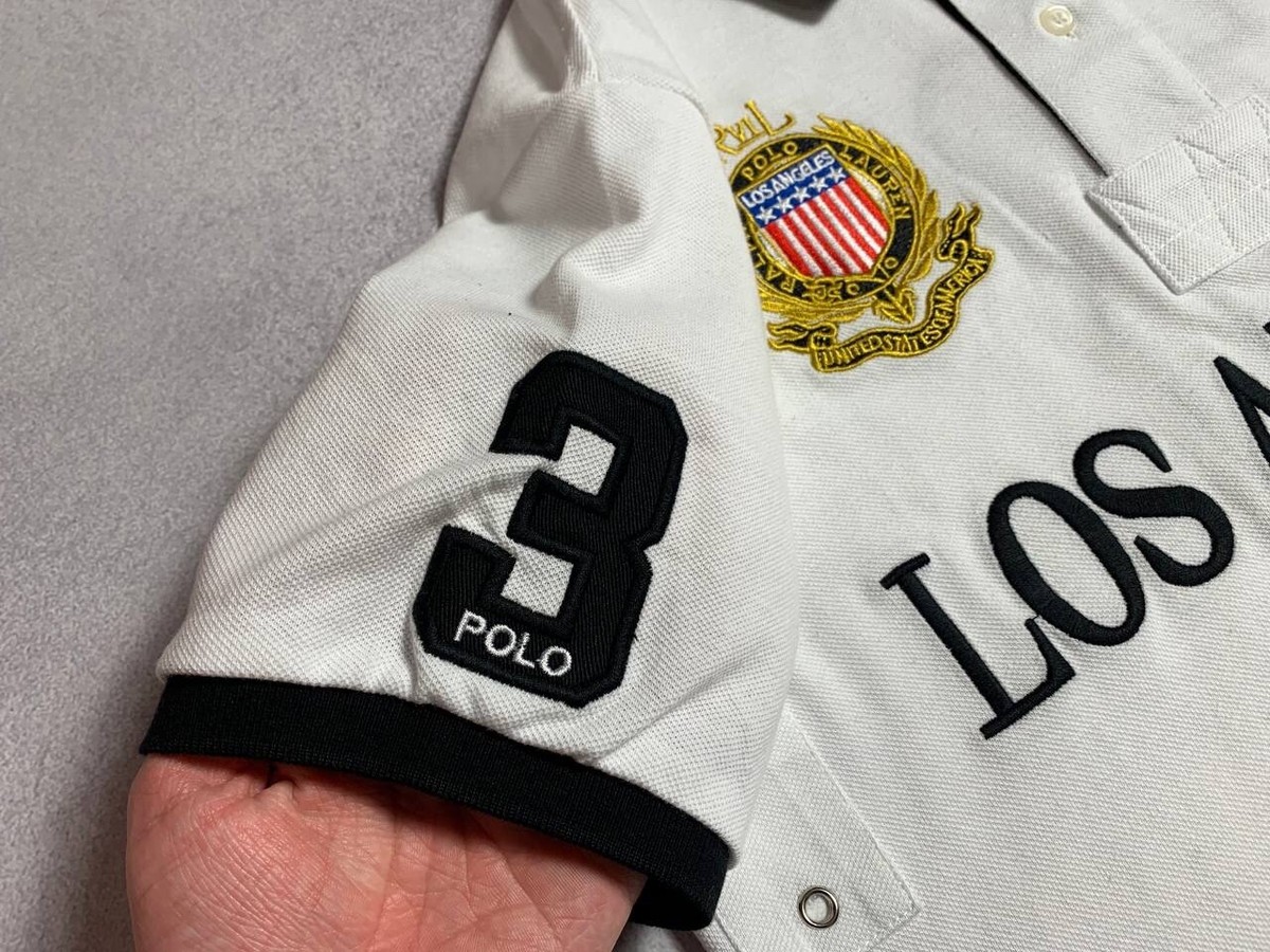 Polo Ralph Lauren Polo T-Shirt Los Angeles USA #3 Big Pony Luxury