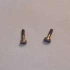 2 ELGIN 16 SIZE CASE SCREWS  "MODEL 6&7",  W 1/2  ---  BB-553