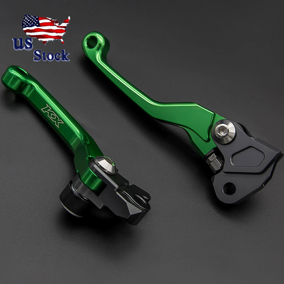 Alavancas de embreagem de freio CNC Dirt Bike para Kawasaki KX125 2000-2005 KX250F 2004 EUA - Imagem 4 de 4