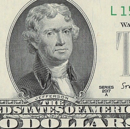 NOV 15 2008 Birthday Note Fancy Serial Number Two Dollar Bill - Picture 2 of 11