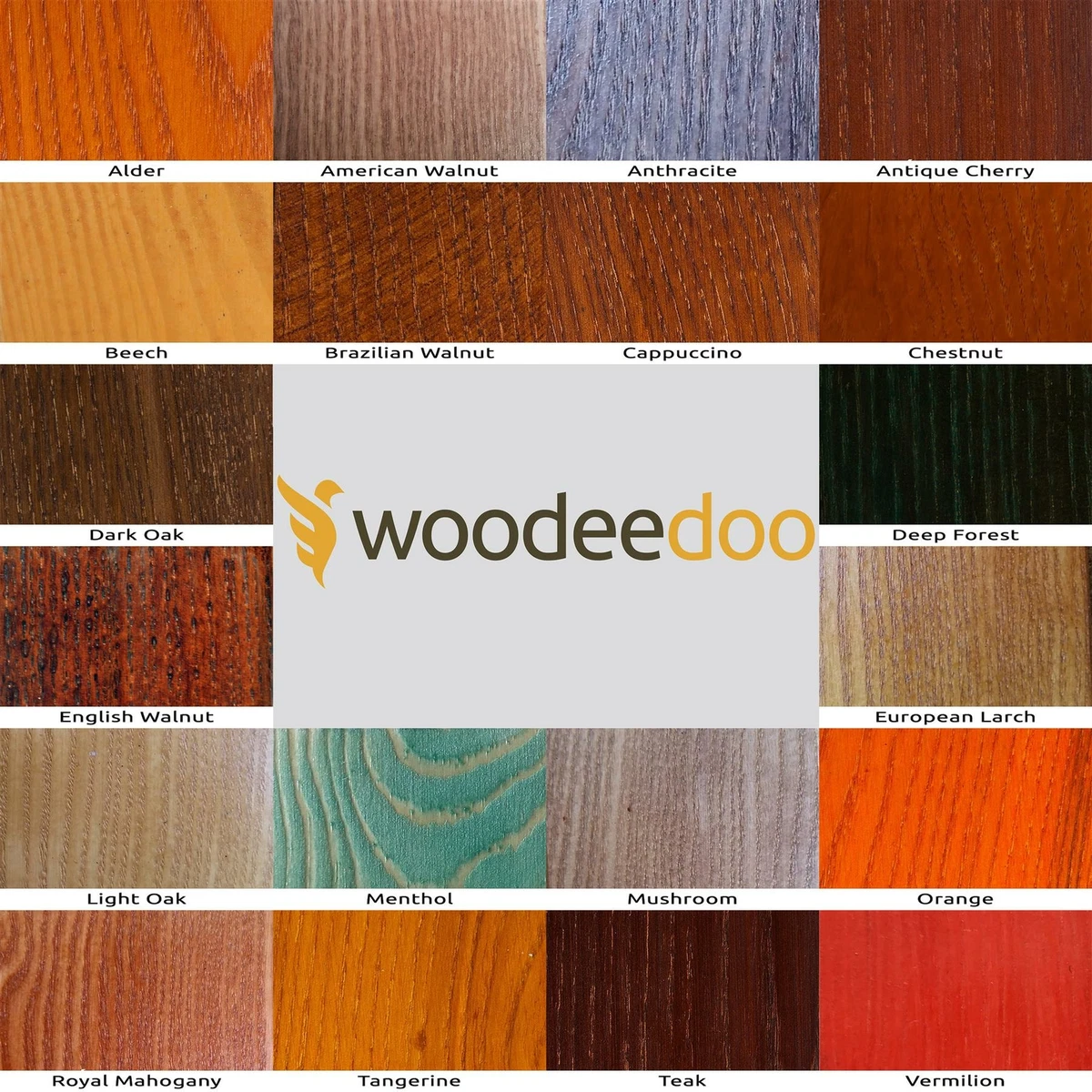 Water Based Interior Wood Stain Dye AUTUMN Range Odour Solvent Free Fast Dry