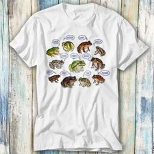 Frog Love Songs Art Animal Star List T Shirt Meme Gift Top Tee Unisex 409