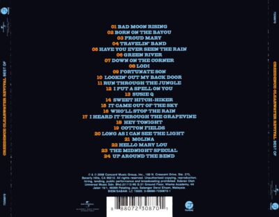 CREEDENCE CLEARWATER REVIVAL BEST OF NEW CD