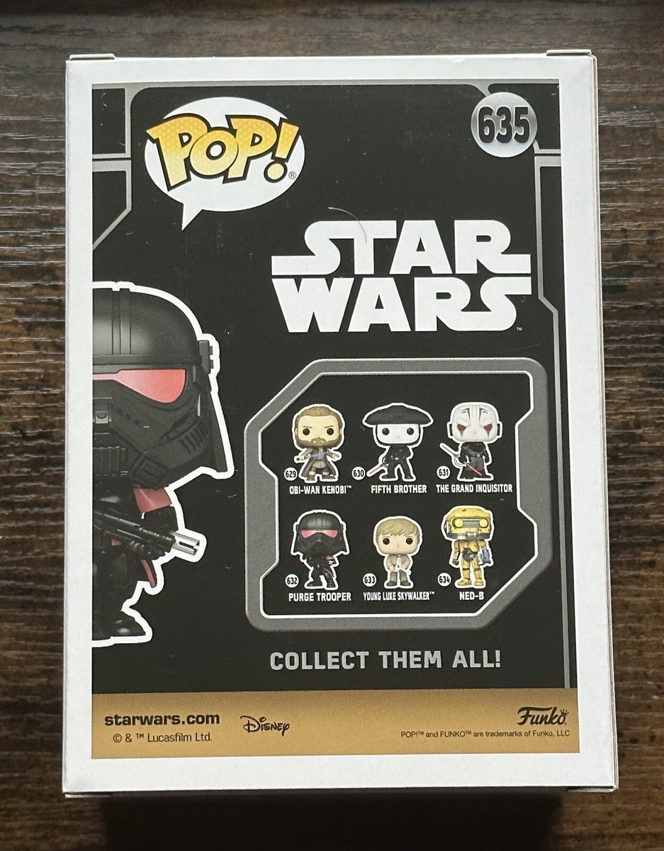 Funko POP! Star Wars Purge Trooper Funko Shop Exclusive #635 | eBay