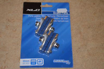 XLC BS-R02 2500386050 Rennrad Felgenbremsenbeläge Carbon blau Cartridge 4 Stück