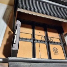 Nintendo NES Console Action Set Complete + NES 2 Drawer 28 game Storage Box. OEM