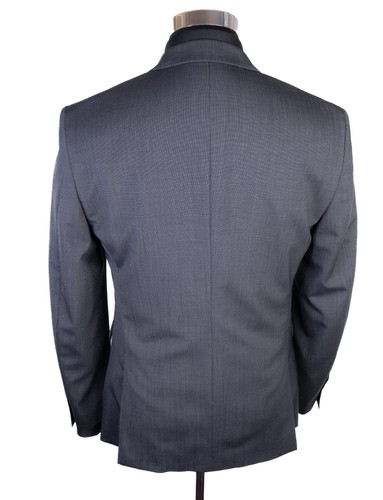 Bar III Herren grau Zweiteiler Wolle Anzug Jacke Größe 38 S Anzughose 30Wx32L - Bild 8 von 18