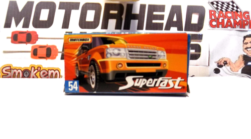 MATCHBOX 1:64, RANGE ROVER SPORT, #54, (BIN#5) - Picture 3 of 3