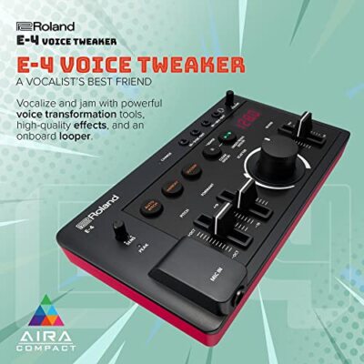 Roland AIRA Compact E-4 VOICE TWEAKER | Vocal Performance Tool