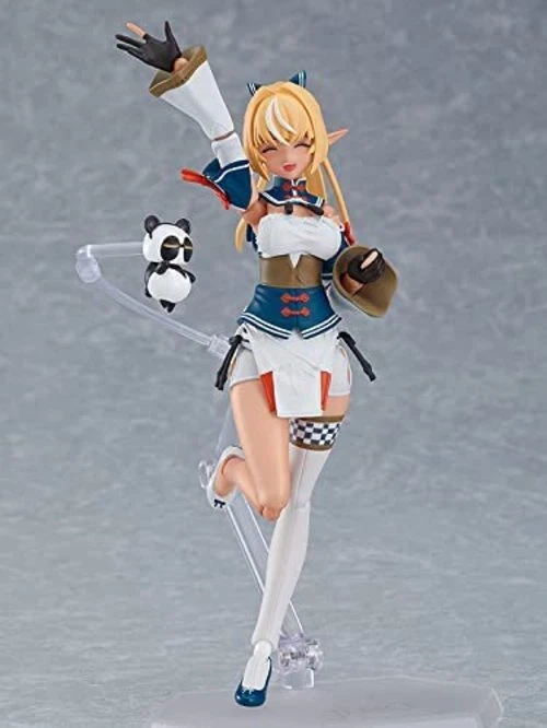 Max Factory Hololive Production Shiranui Flare Figma figura de acción multicolor - Imagen 4 de 4